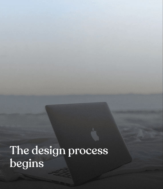 Design phase: wireframes and visual exploration